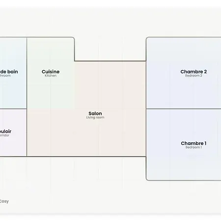 Le Cosy - Collection La 21eme Planche Apartman Bayeux